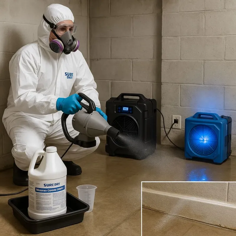 Sanitization and Odor Removal process in Picnic Point, WA